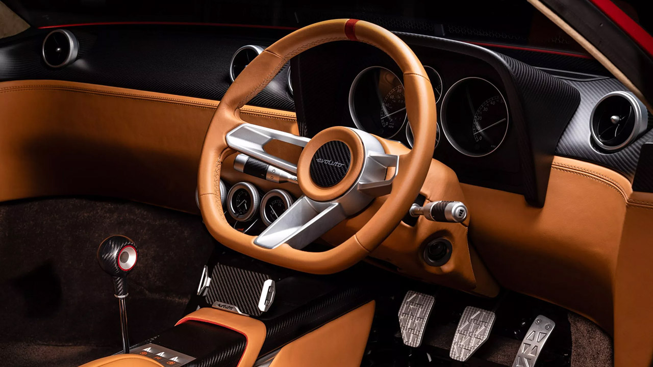 Evoluto 355 Ferrari F355 Restomod Interior