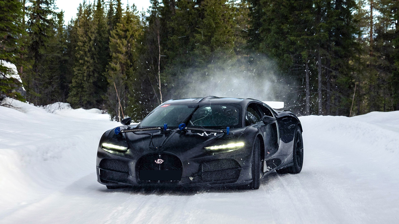 Bugatti Tourbillon Specs Cold Weather Testing Sweden