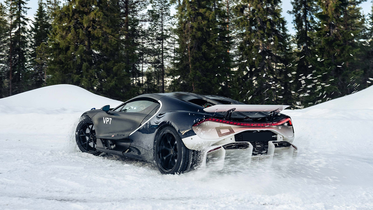 Bugatti Tourbillon Specs Cold Weather Testing Sweden