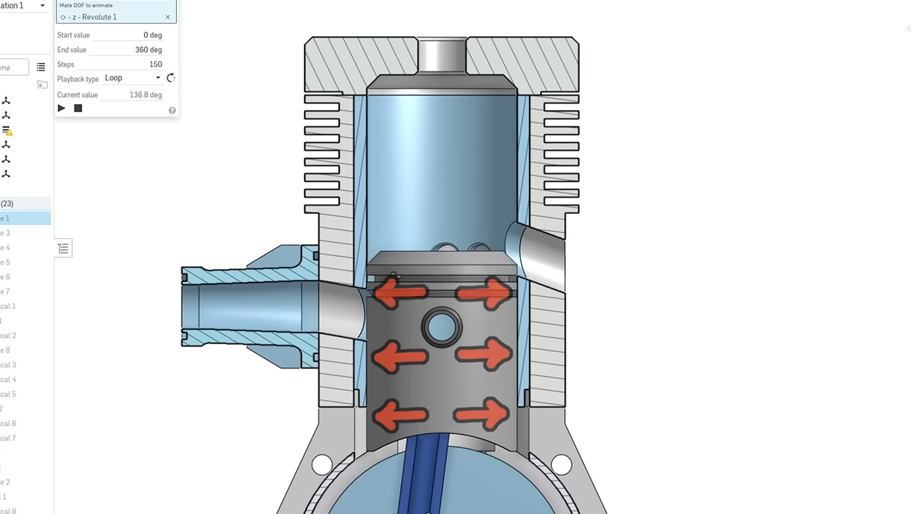 Homemade DIY Billet Aluminum Two-Stroke Engine