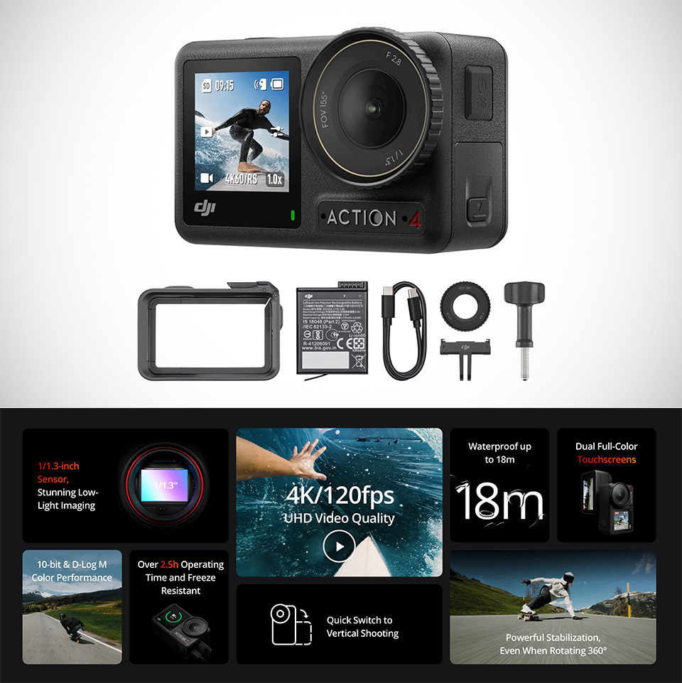 DJI Osmo Action 4 Essential Combo