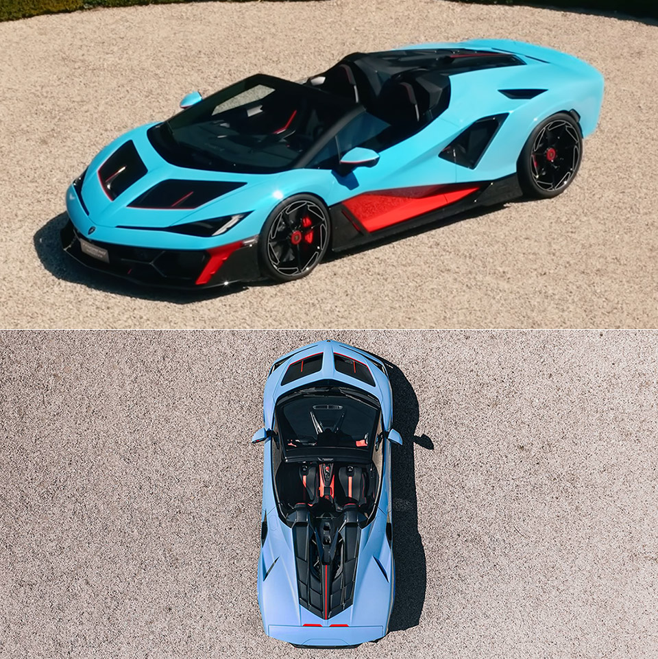 Lamborghini Fenomeno Roadster Reveal Convertible