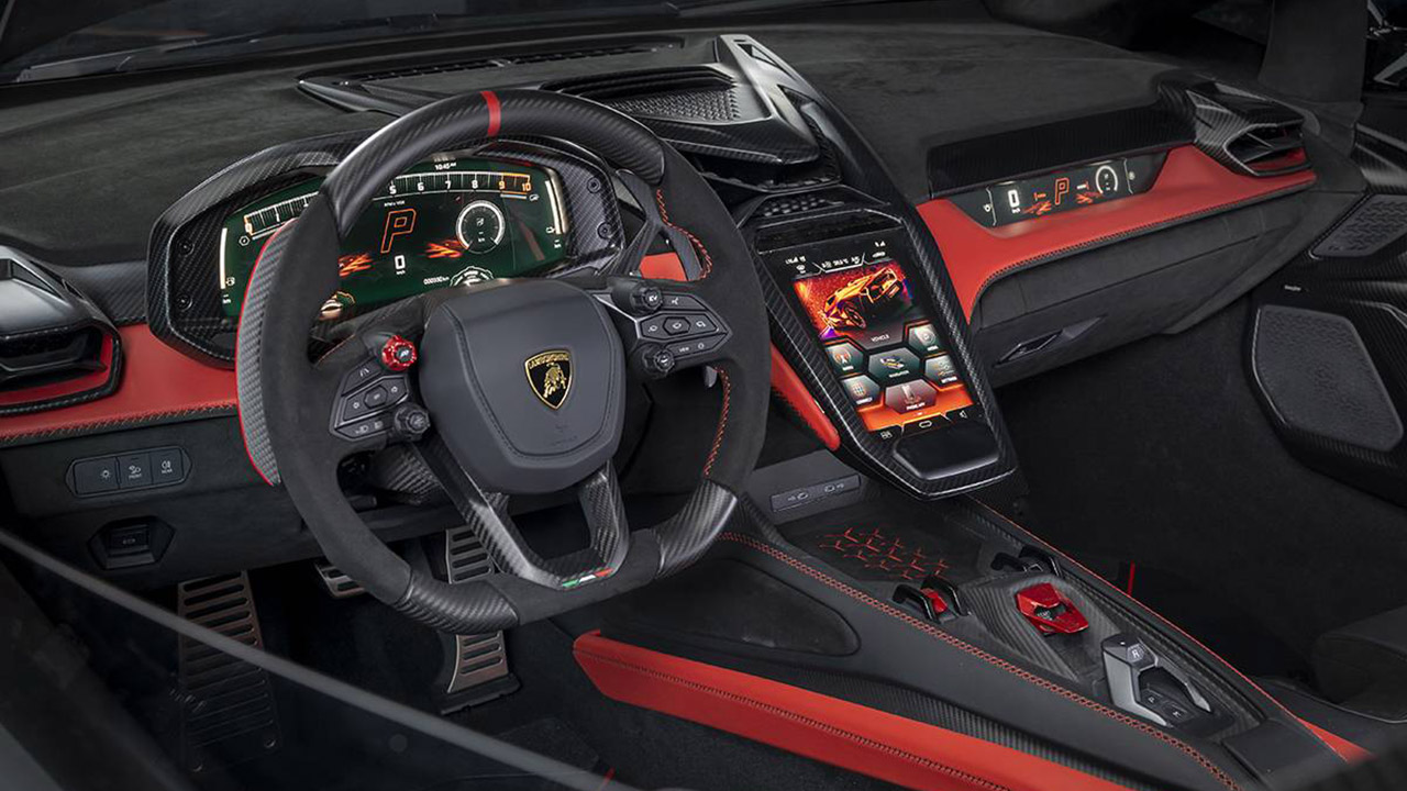 Lamborghini Fenomeno Roadster Interior