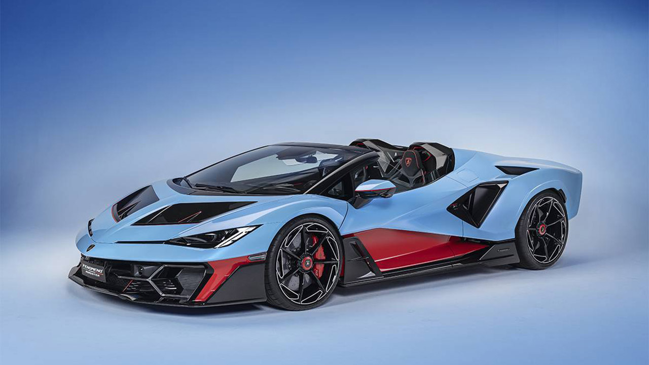 Lamborghini Fenomeno Roadster Reveal Convertible