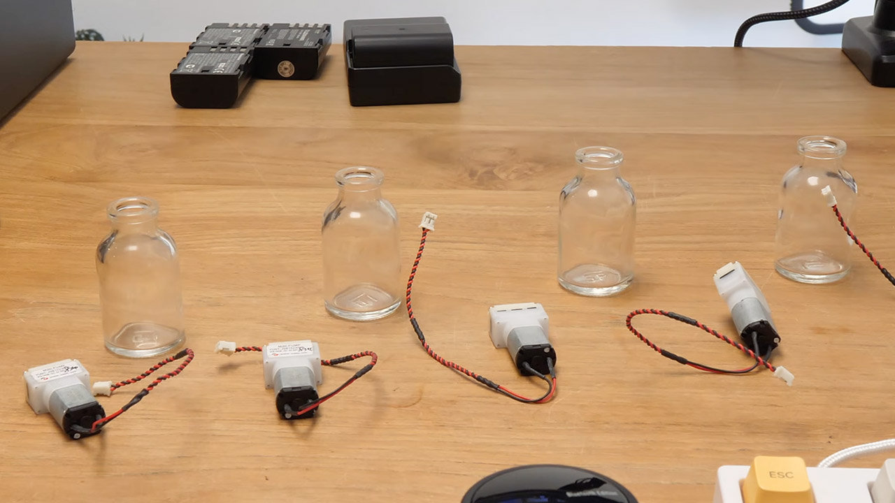 Water Digital Clock Project