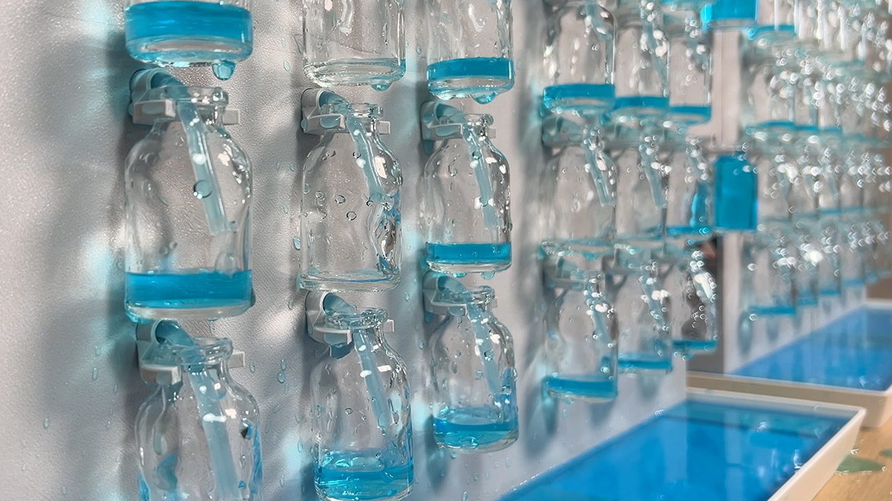 Water Digital Clock Project