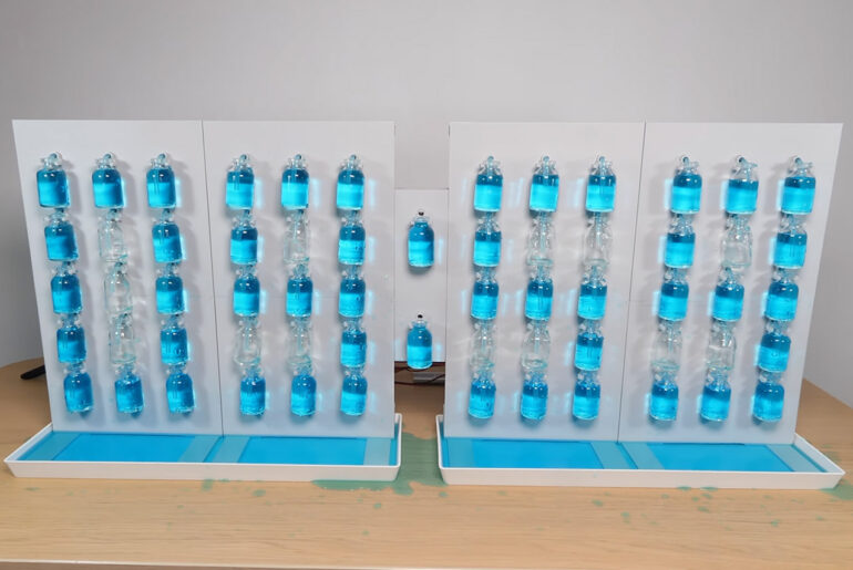 Water Digital Clock Project