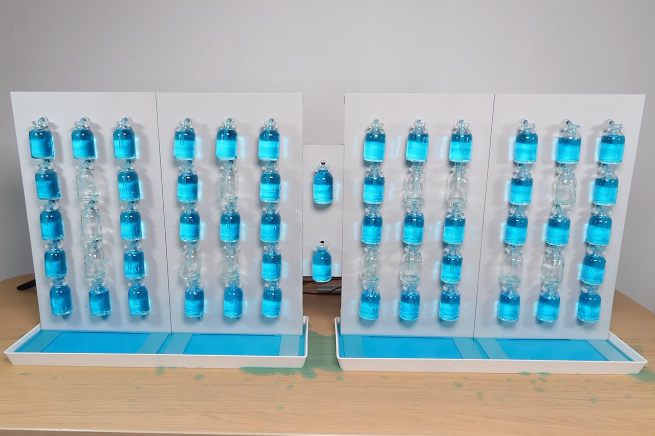 Water Digital Clock Project