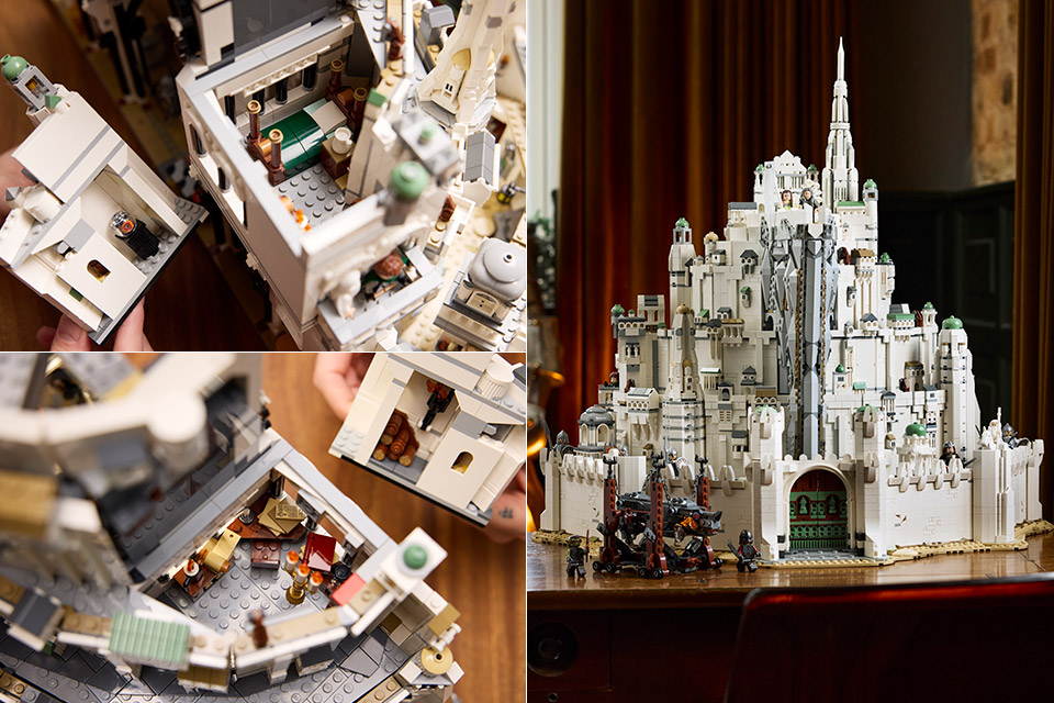 11377 LEGO Icons The Lord of the Rings Minas Tirith Set