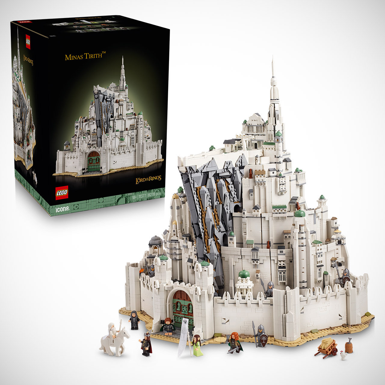 11377 LEGO Icons The Lord of the Rings Minas Tirith Box