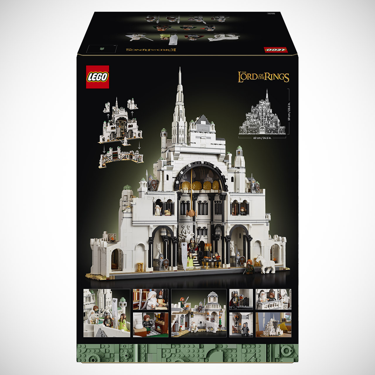 11377 LEGO Icons The Lord of the Rings Minas Tirith Box