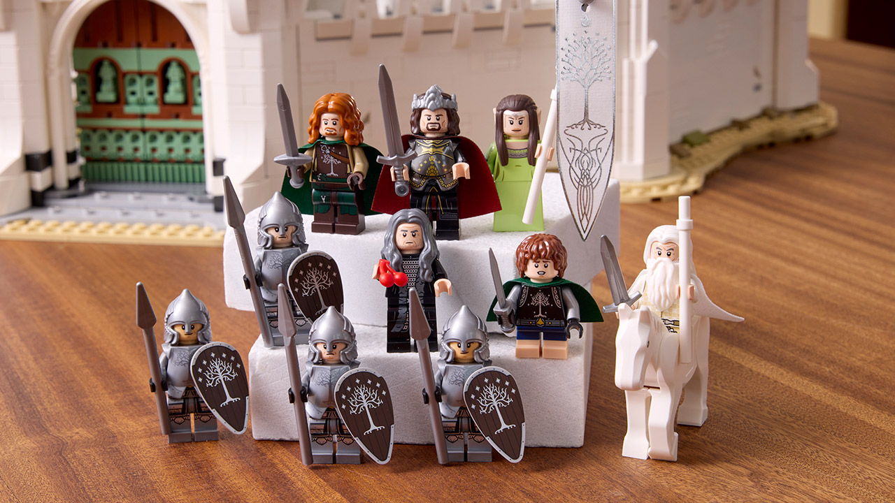 11377 LEGO Icons The Lord of the Rings Minas Tirith Set