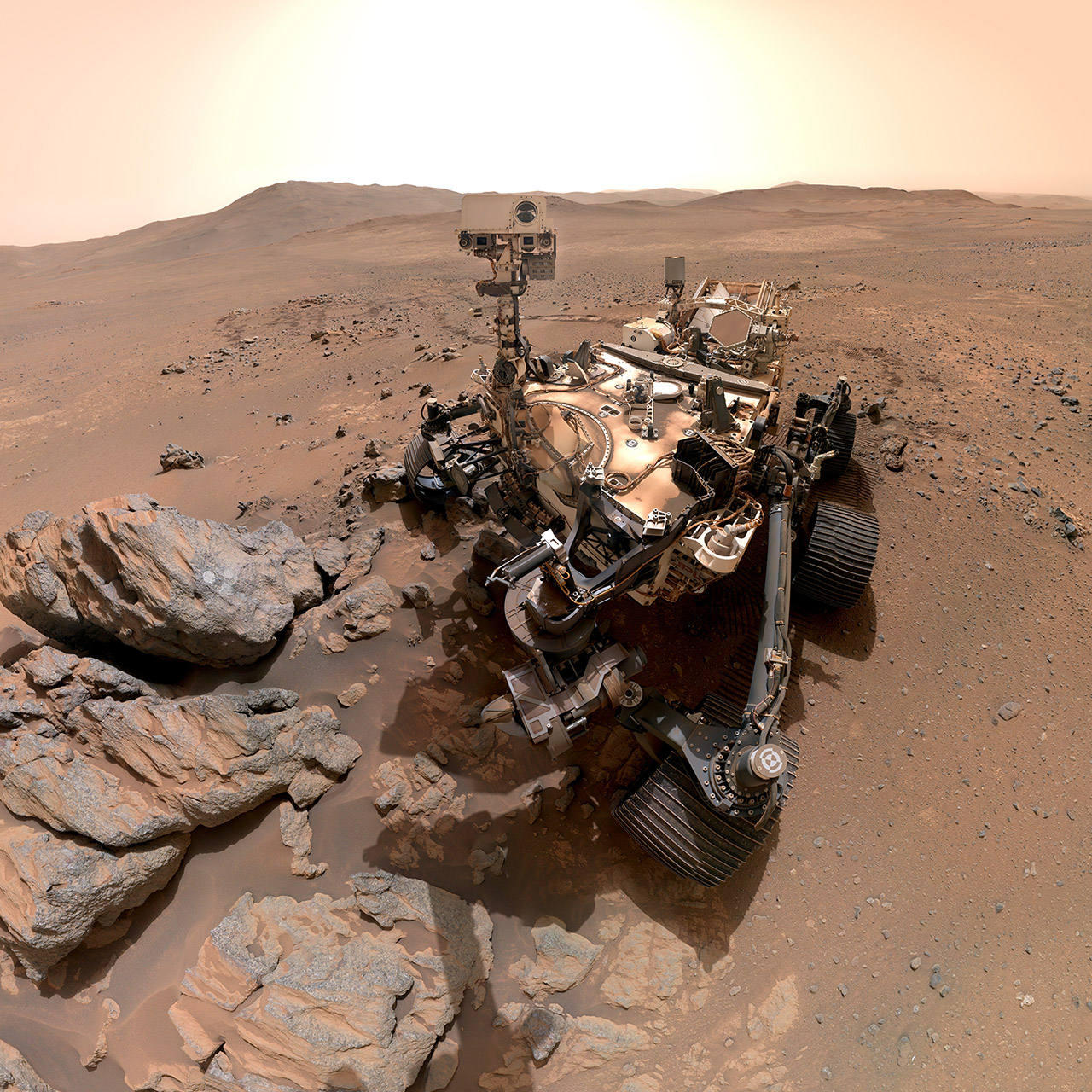 NASA Perseverance Rover Selfie Mars 2026