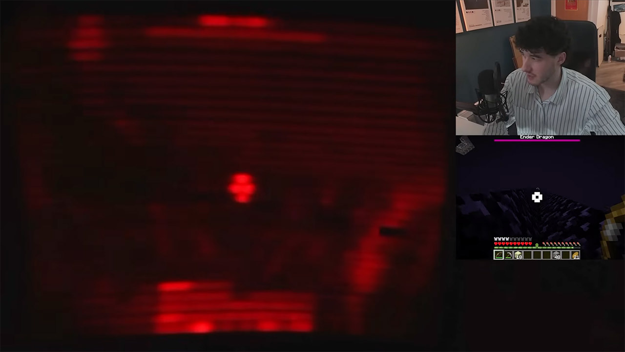 Minecraft 1925 Spinning Disk Mechanical TV