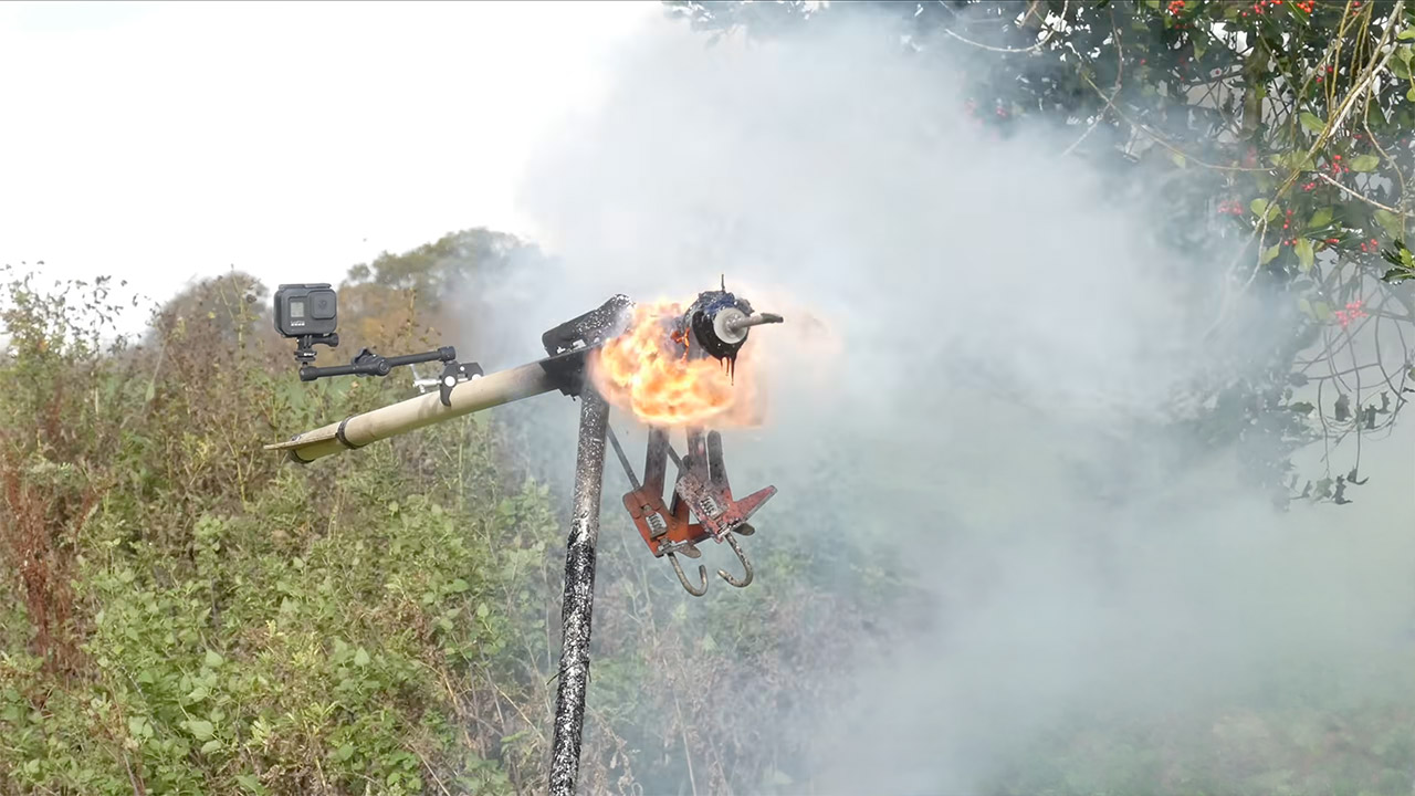Giant Fire Darts Mary Rose Ship Testing