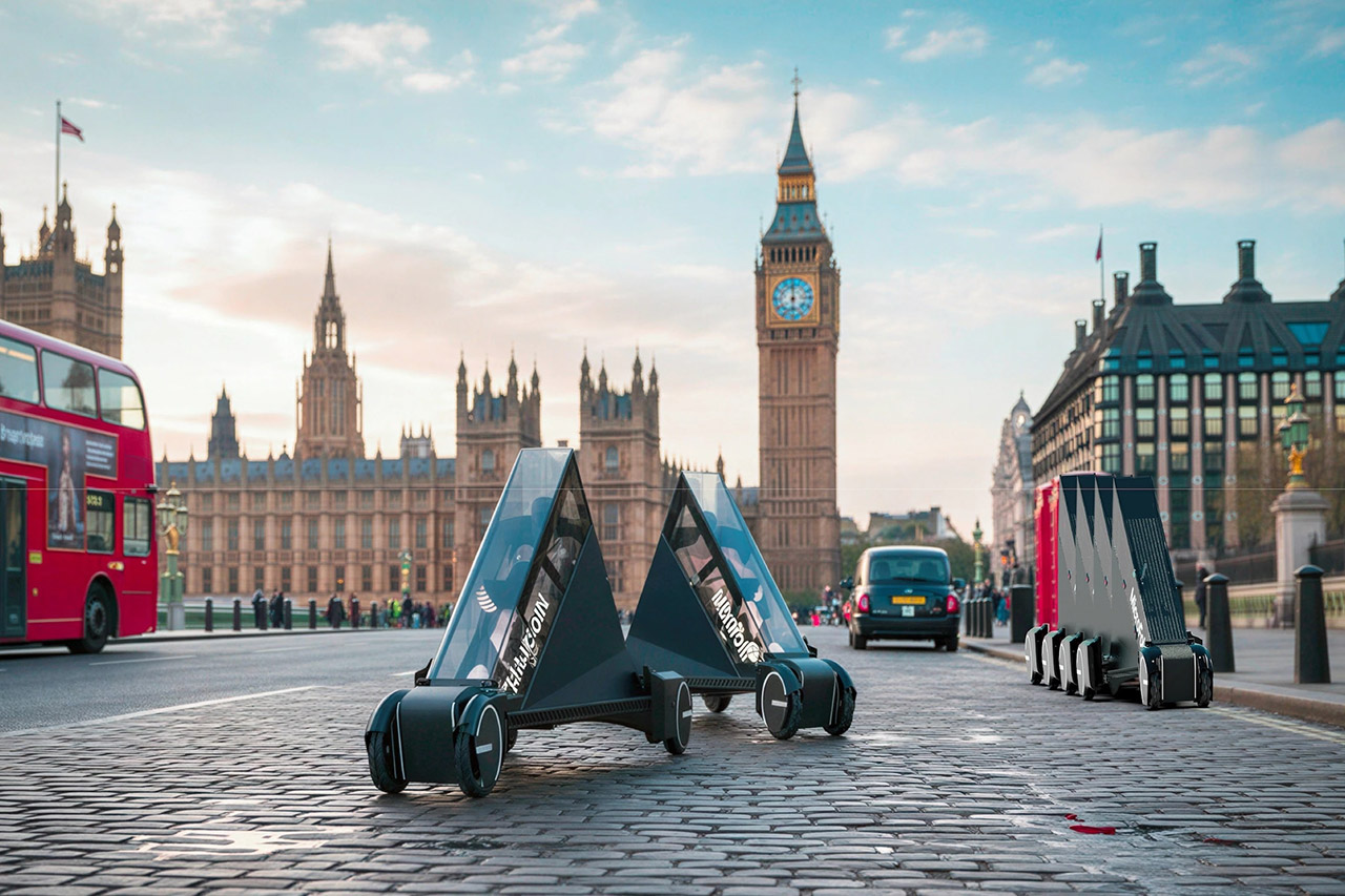 MicroFold Concept Commuter Car Electric