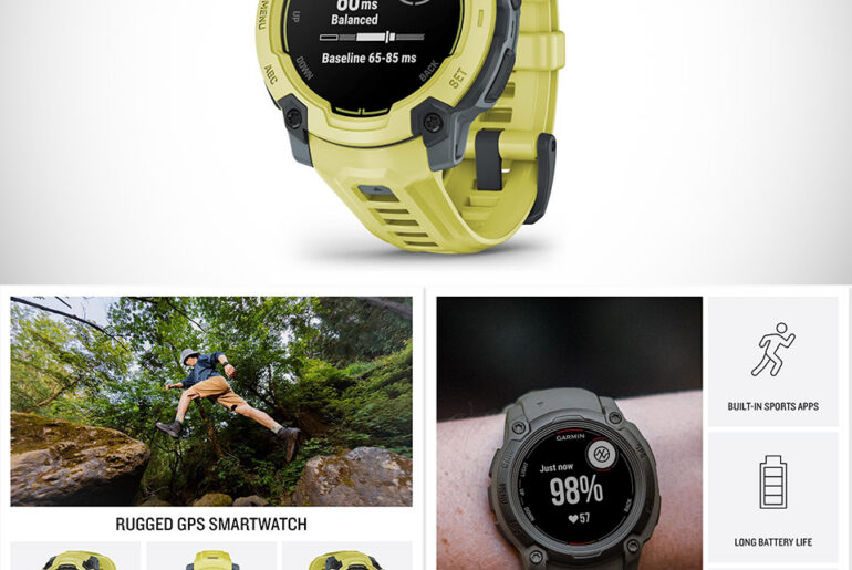Garmin Instinct E Rugged GPS Smartwatch