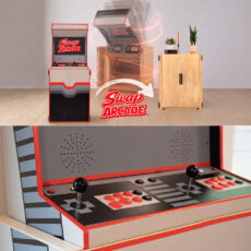 Swap Arcade System Transformable Furniture Cabinet