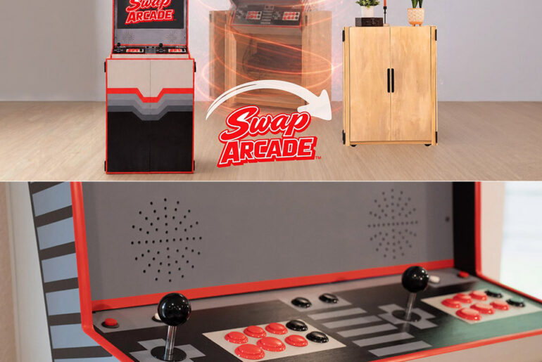 Swap Arcade System Transformable Furniture Cabinet