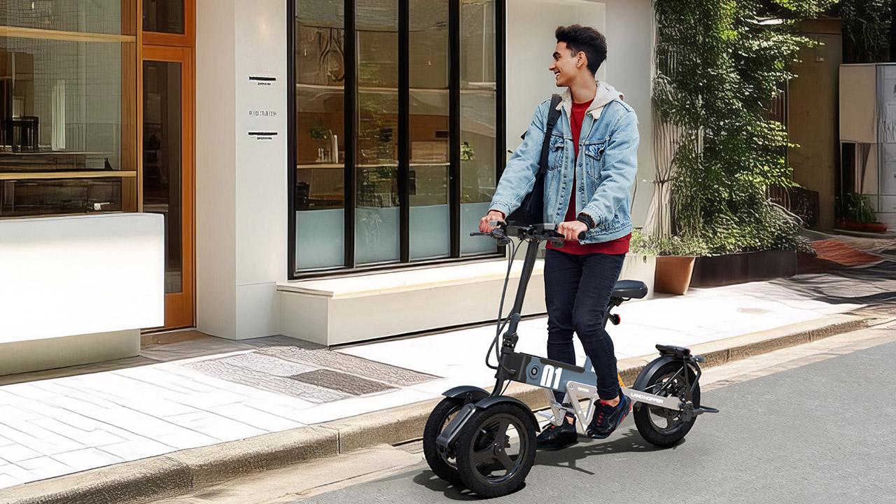 Toyota Land Hopper Three-Wheeled Electric Personal Mobility Concept