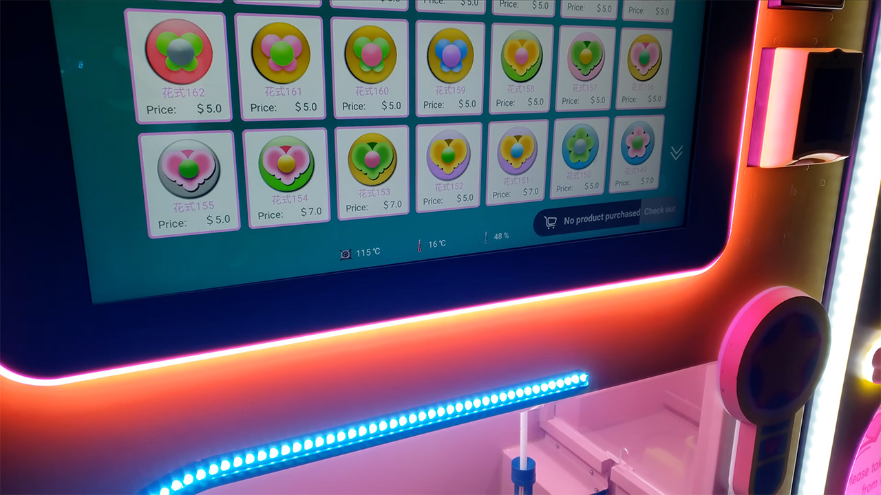 Cotton Candy Vending Machine Fix