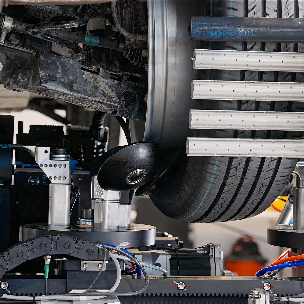 SmartBay AI Robot Tire Wheel Changing Balancing