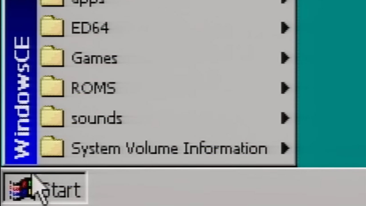 Running Windows CE N64 Nintendo N64