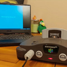 Running Windows CE N64 Nintendo N64