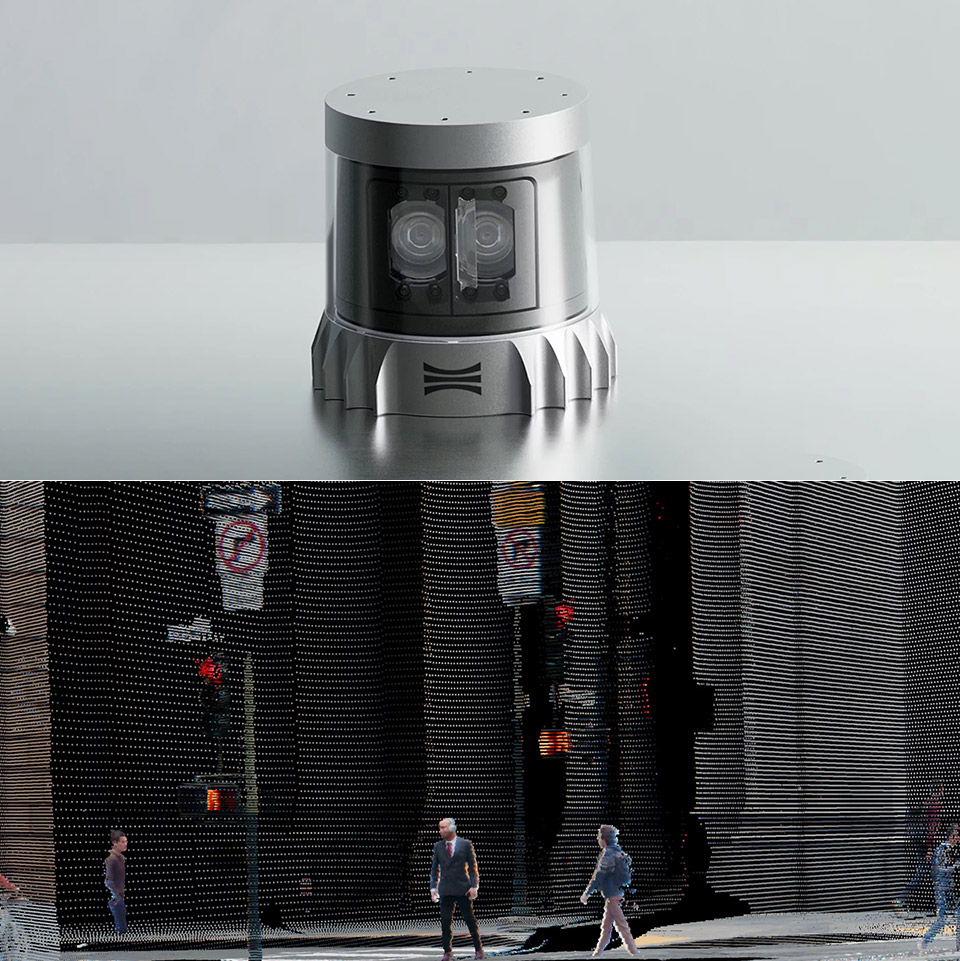 Ouster REV08 OS Color LiDAR World's First