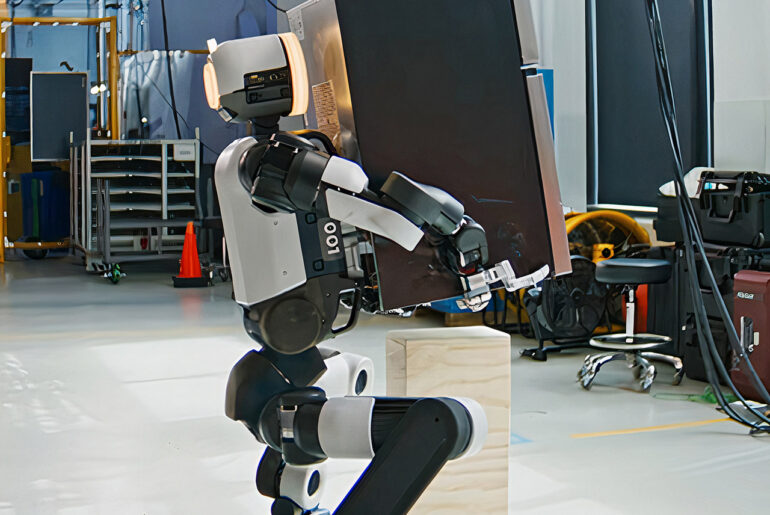 Boston Dynamics Training New Atlas Robot