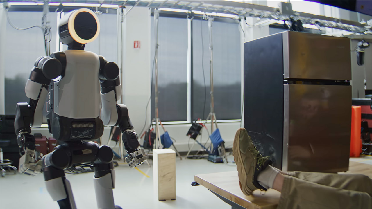 Boston Dynamics Training New Atlas Robot