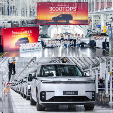 Xpeng GX First Production Robotaxi Factory