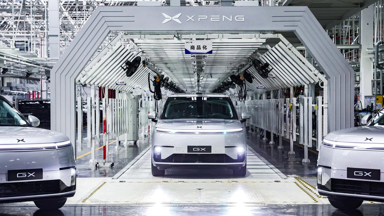 XPeng GX First Production Robotaxi Factory