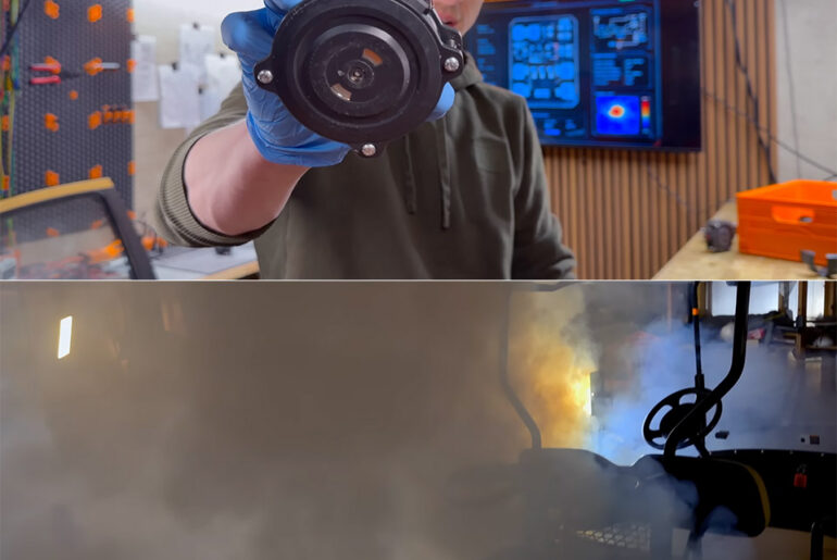 Real-Life Batman Smoke Gadget