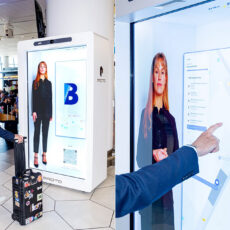 La Guardia Airport Proto AI Hologram Bridget