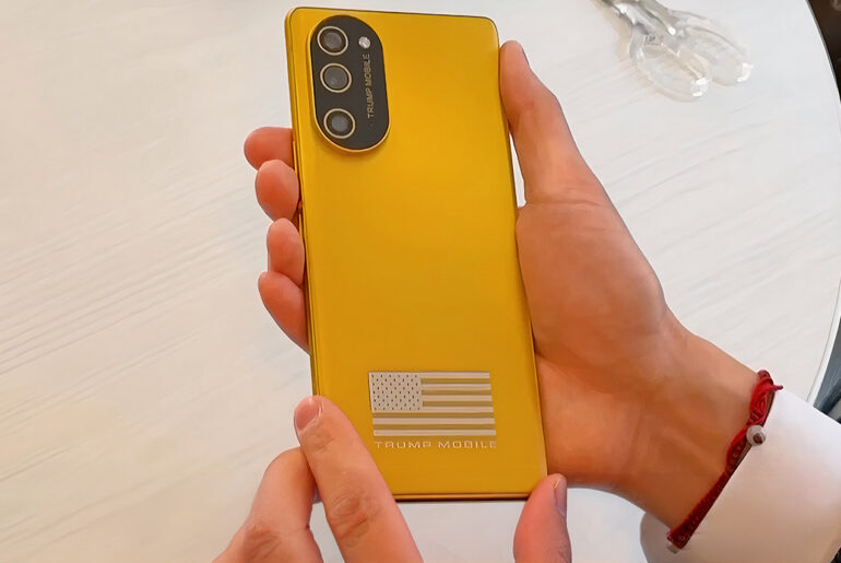 NBC News Trump Mobile T1 Phone Hands-On Test
