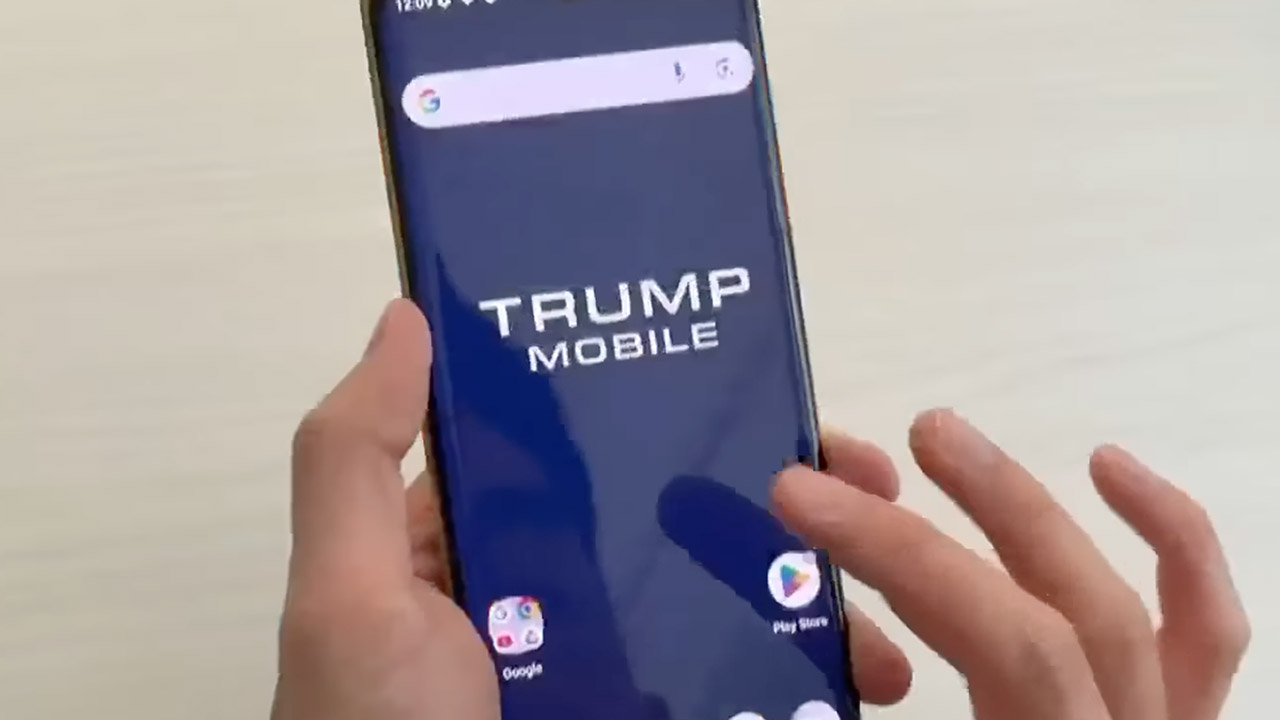 NBC News Trump Mobile T1 Phone Hands-On Test