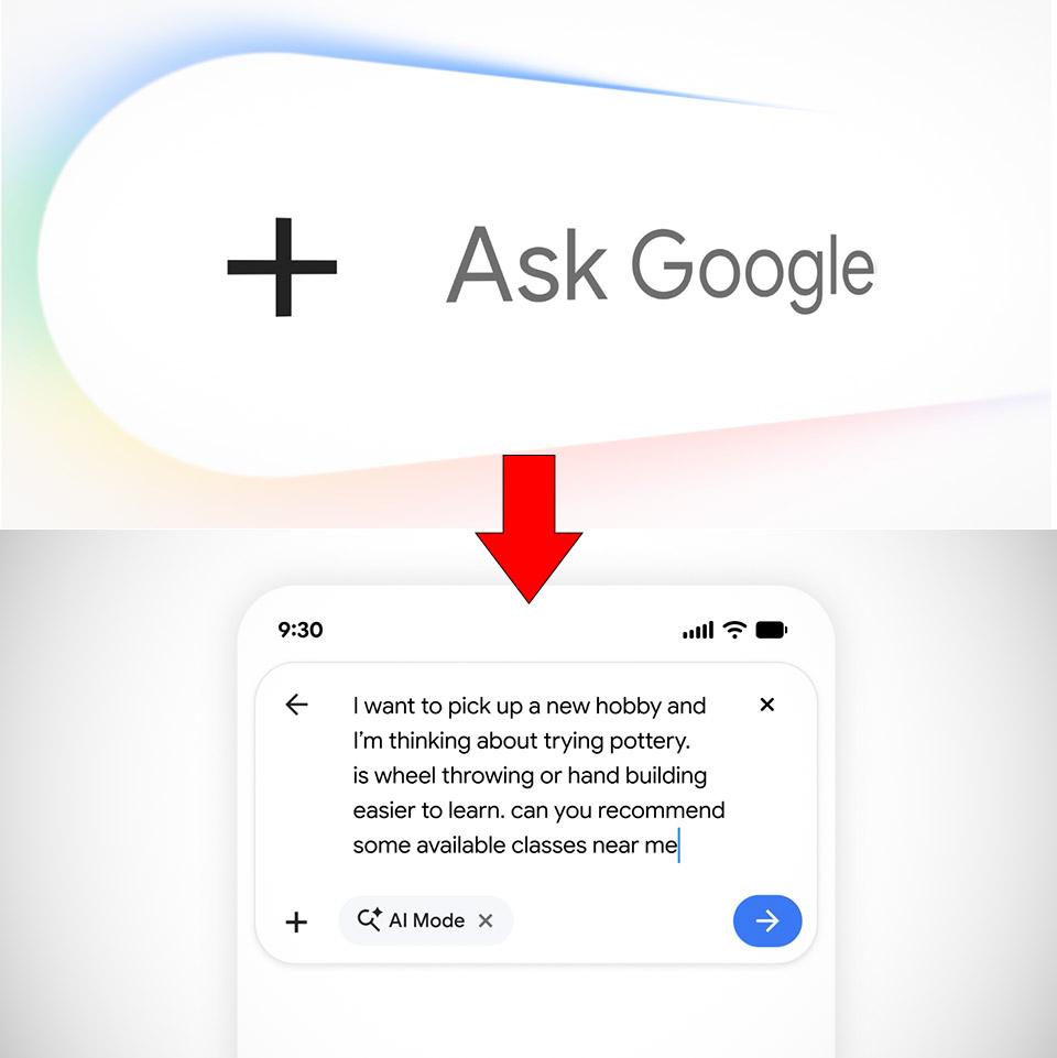 Google Intelligent Search Box AI