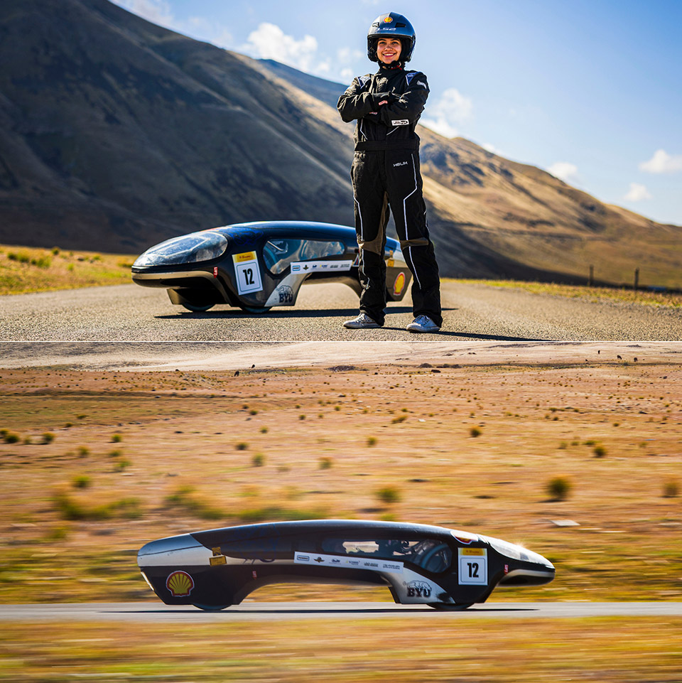 BYU Students Record Breaking 2,145MPG Car