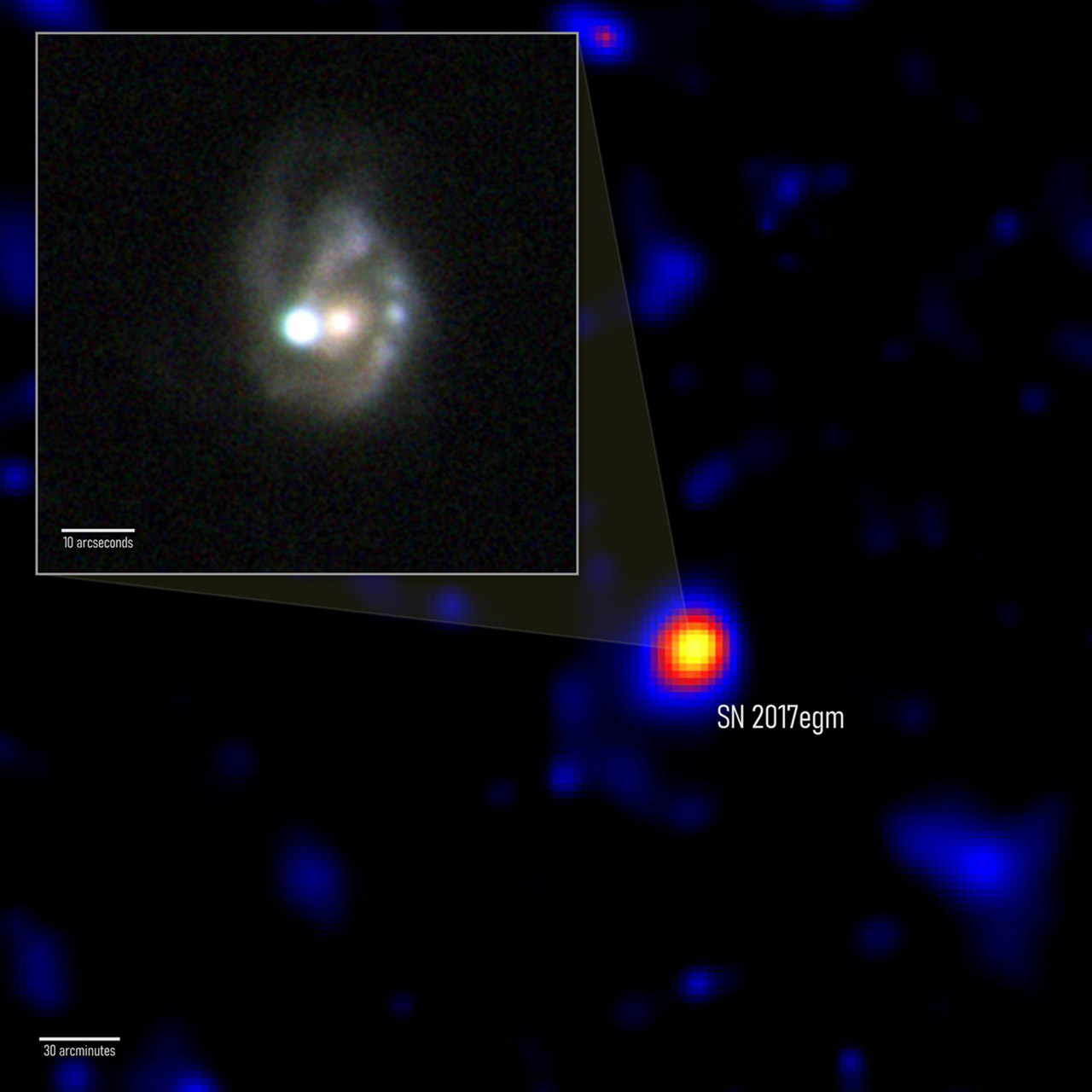 NASA Fermi Telescope Supercharged Supernova Signal Explosion
