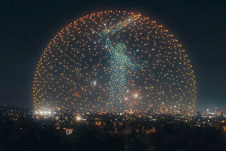 Masters of the Universe He-Man Guinness World Record Drone Show