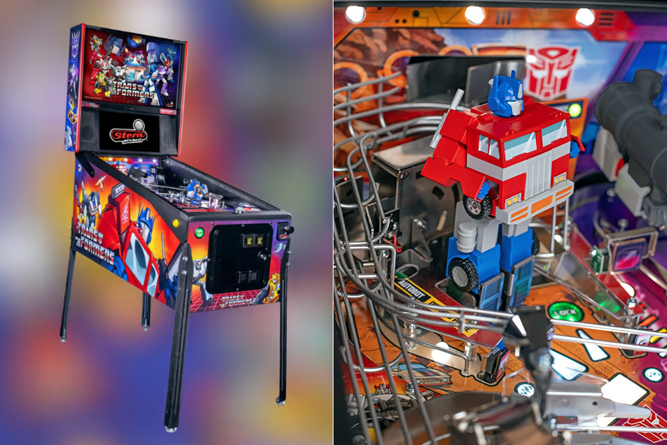 Stern Pinball Transformers Machine Reveal