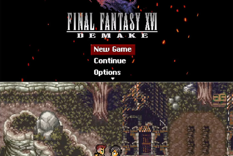 Final Fantasy 16 Demake Super Nintendo SNES