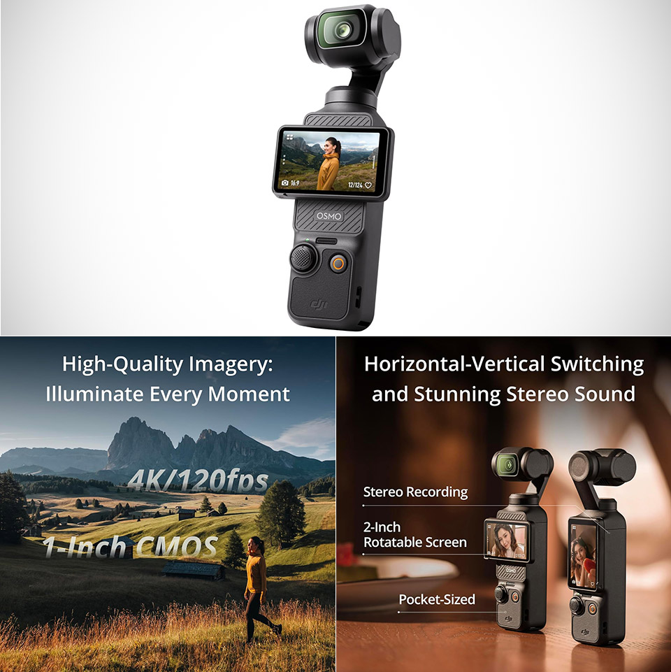DJI Osmo Pocket 3 Camera 2026