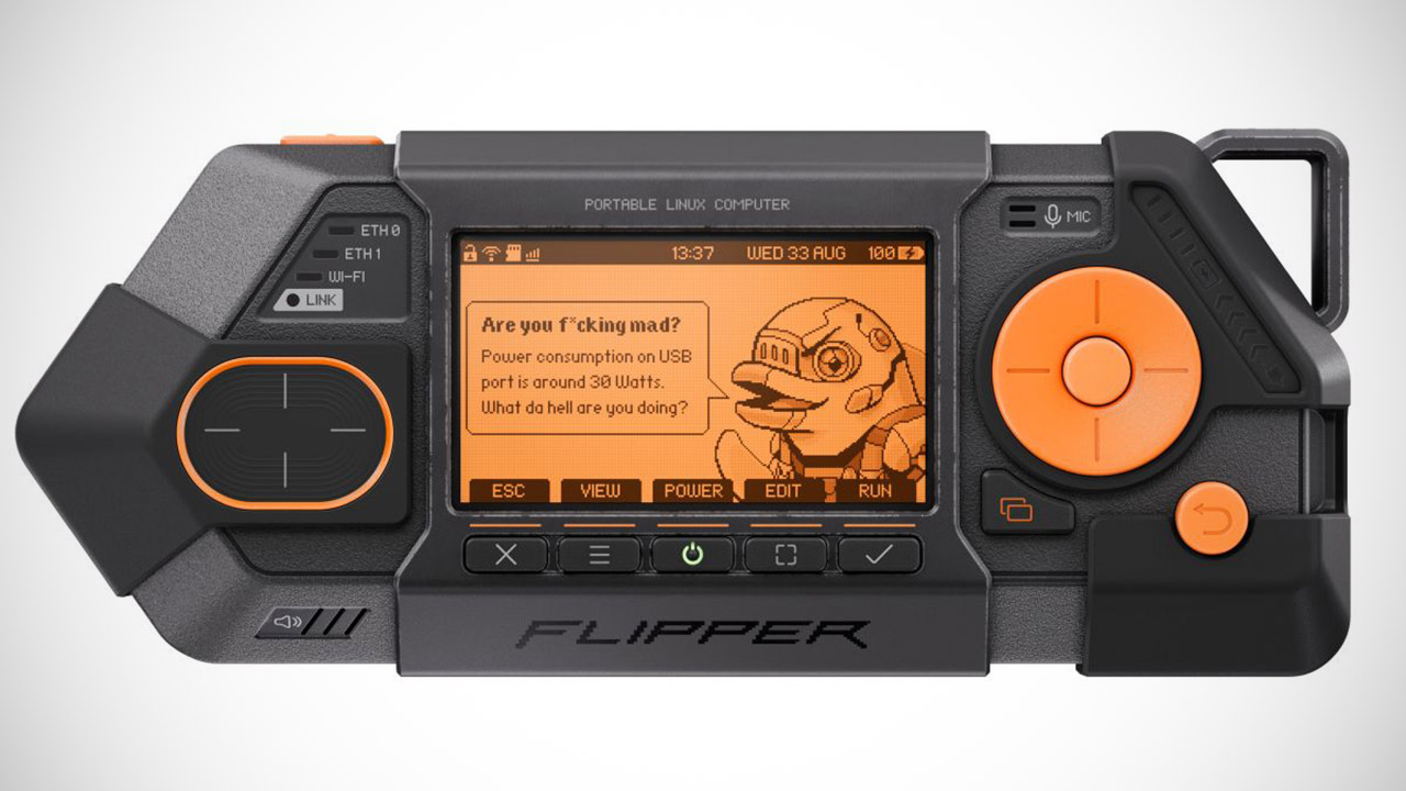 Flipper One Pocket-Sized Linux Computer