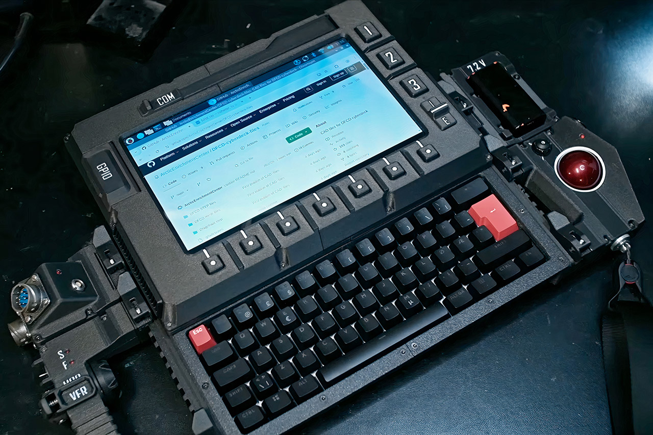 Jankbu Sliding-Screen Modular Cyberdeck