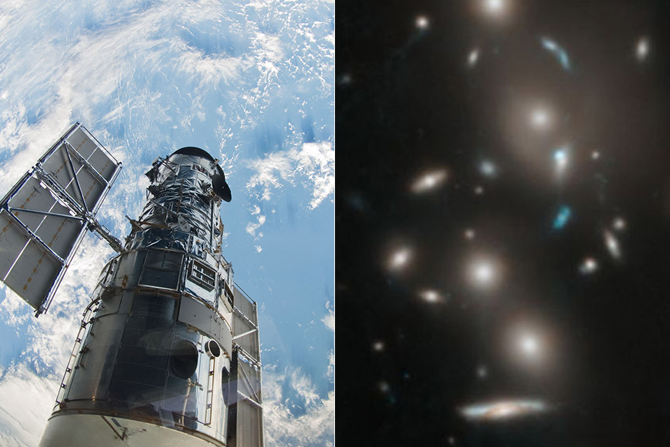 Hubble Space Telescope Galaxy Cluster Macs