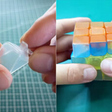 Homemade DIY Rubik's Cube