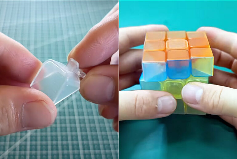 Homemade DIY Rubik's Cube