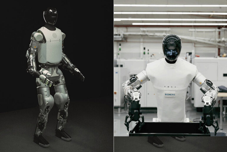 Humanoid Bosch HMND 01 Robot